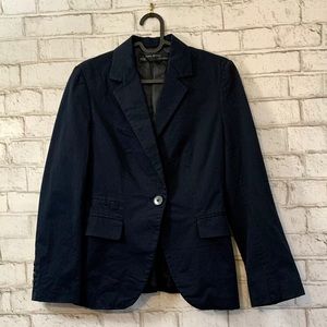 ZARA BASIC Navy Blue Jacket / Blazer